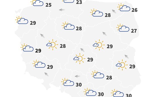 Prognoza pogody na środę