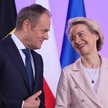 Premier Donald Tusk i przewodnicząca Komisji Europejskiej Ursula von der Leyen