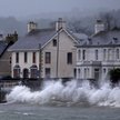 Sztorm dotarł do Carnlough na północno-wschodnim wybrzeżu Irlandii Północnej