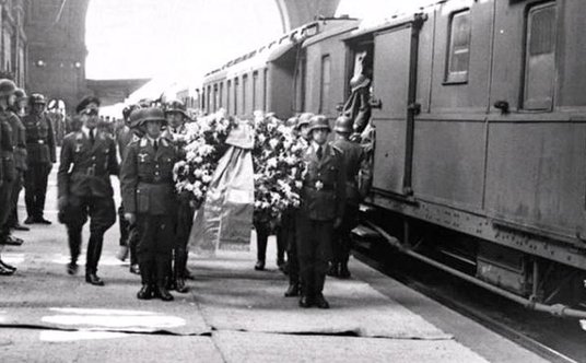 Uroczystości pogrzebowe gen. Günthera Kortena, 3 sierpnia 1944 r.
