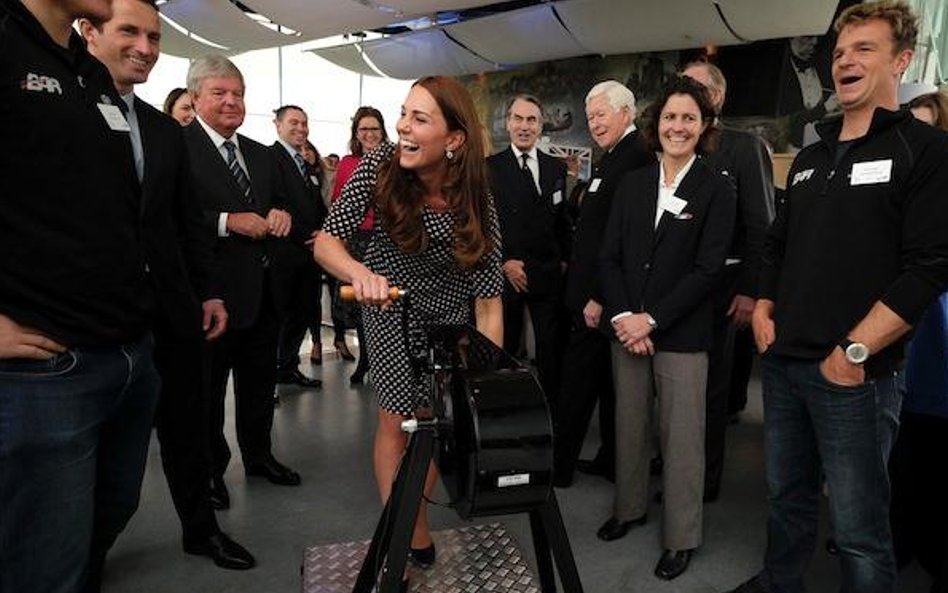 Księżna Kate w Portsmouth