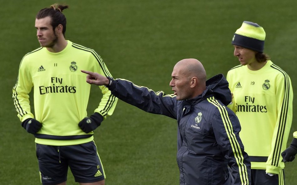 Pierwszy trening Zinedine Zidane'a z Królewskimi