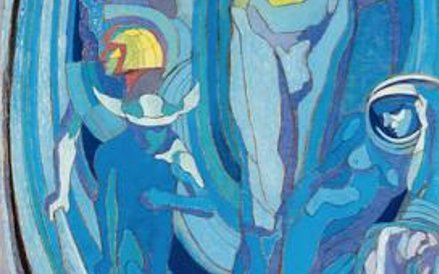 Stanisław Wyspiański „Apollo – System astralny Kopernika”. Projekt witraża dla Towarzystwa Lekarskie