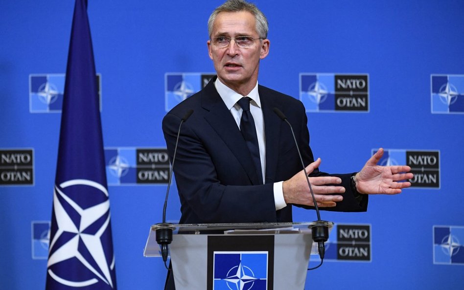 Sekretarz generalny NATO Jens Stoltenberg