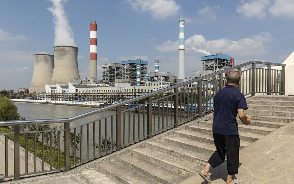 Elektrownia w chińskim mieście Wangting we wschodniej prowincji Jiangsu.