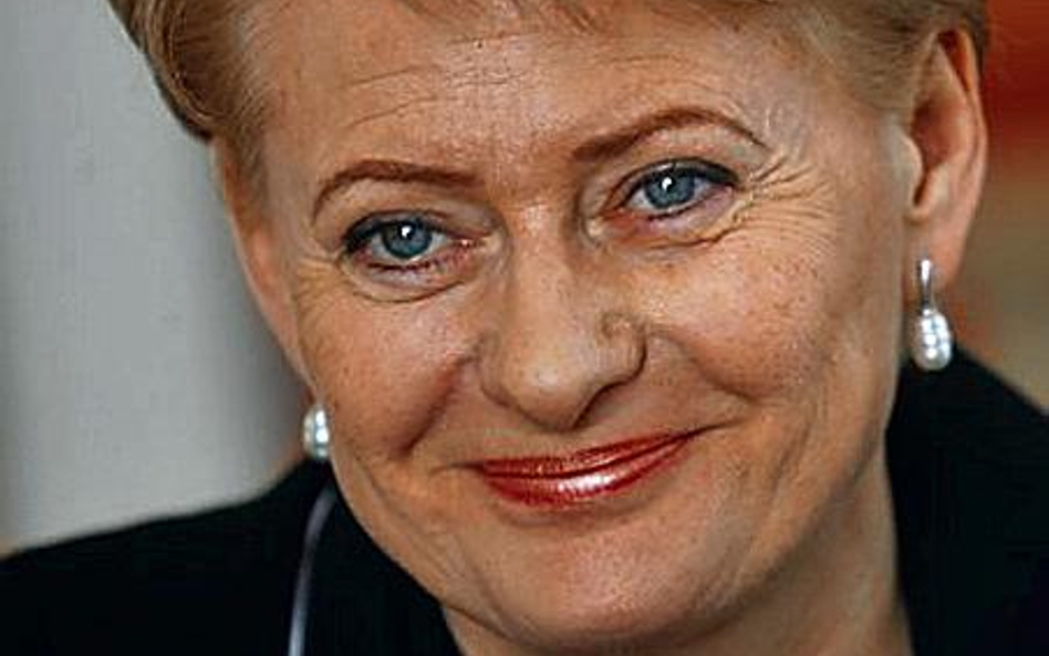 Dalia Grybauskait?, przyjechała do Polski z pierwszą wizytą po objęciu urzędu w lipcu tego roku