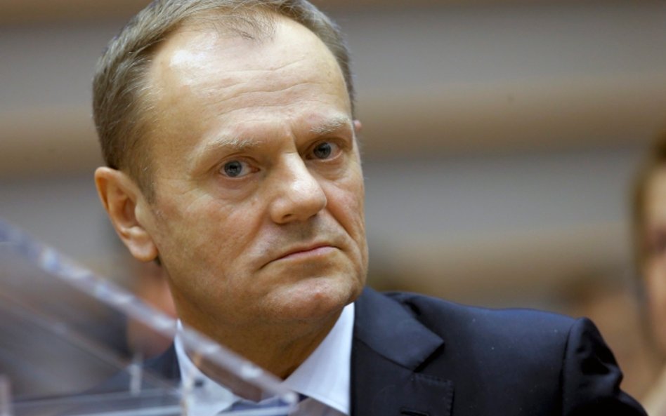 Przewodniczący Rady Europejskiej Donald Tusk