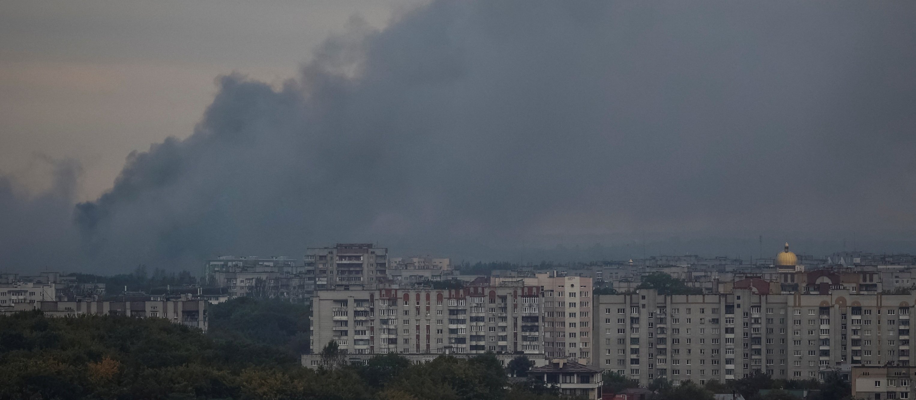 A powerful, massive attack on Ukraine. Lviv suffered greatly