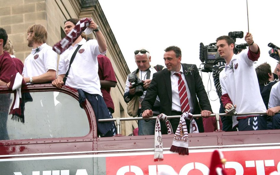 Valdas Ivanauskas prowadził kiedyś szkocki Heart of Midlothian