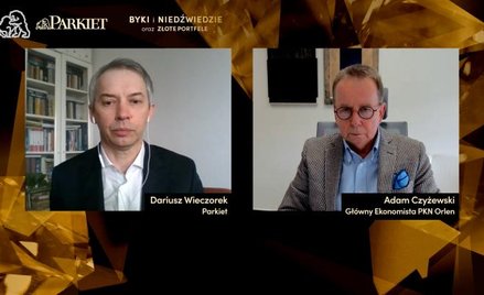 Gościem Dariusza Wieczorka w czwartkowym programie „Prosto z parkietu” był dr Adam Czyżewski, główny