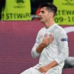Hiszpański piłkarz Alvaro Morata boleśnie odczuł to, że jego reprezentacja słabo zaczęła Euro