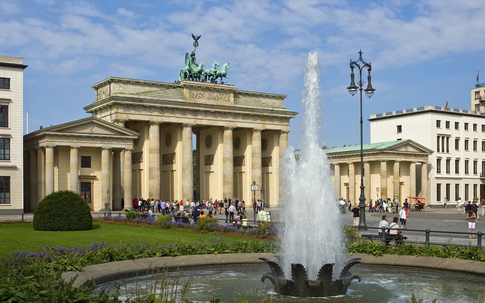 Ponad 10 milionów turystów odwiedziło Berlin w 2022 roku. Na zdjęciu Brama Brandenburska