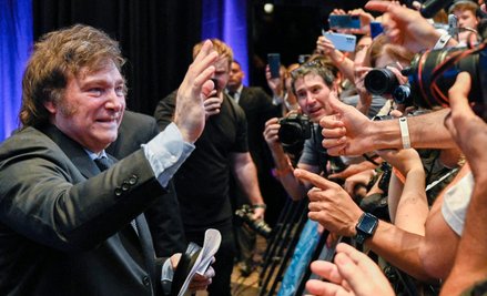Javier Milei, argentyński prezydent elekt