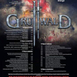 Plakat z programem tegorocznych Dni Grunwaldu.