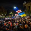 Protesty wyborcze na ulicach Tbilisi