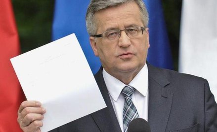 Bronisław Komorowski zapowiada ogólnokrajowe referendum