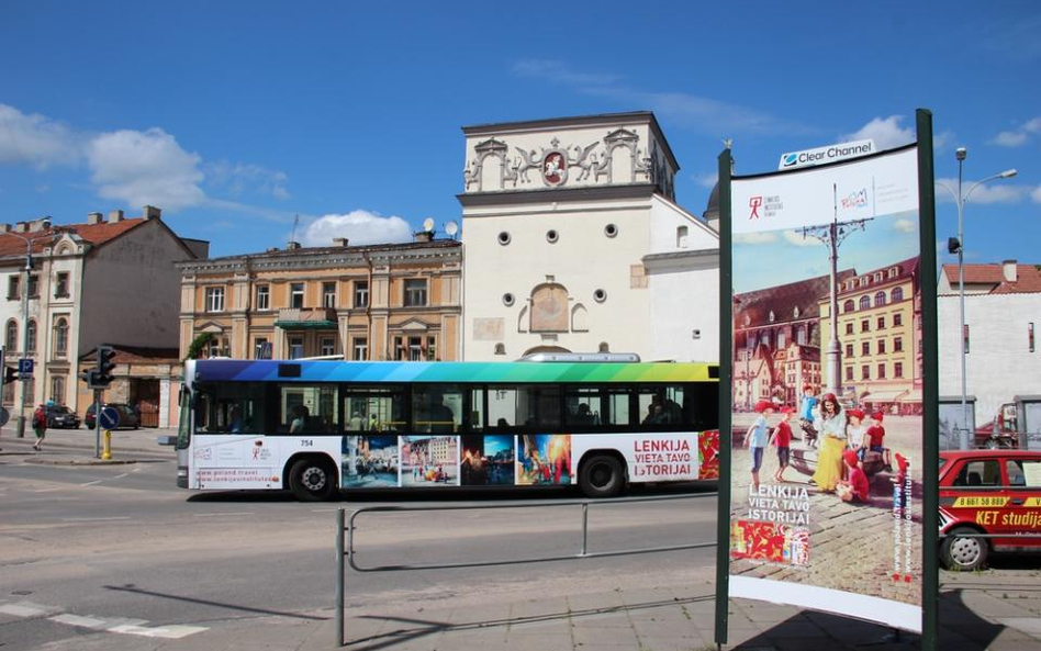 Polska promocja na ulicach Wilna