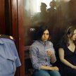 Dziewczyny z Pussy Riot w poniedziałek w moskiewskim sądzie