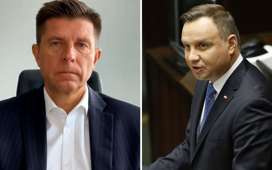 Ryszard Petru i Andrzej Duda