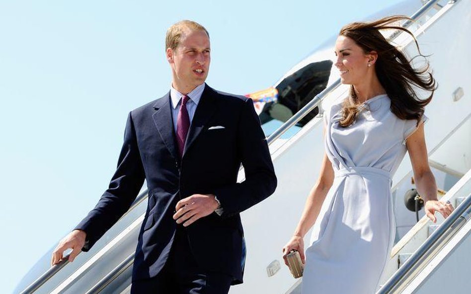 Książę William i jego żona Kate