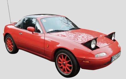 Mazda z 1992 r. sprowadzona zza zachodniej granicy. Jest w bardzo dobrym stanie i wyceniono ją na 26