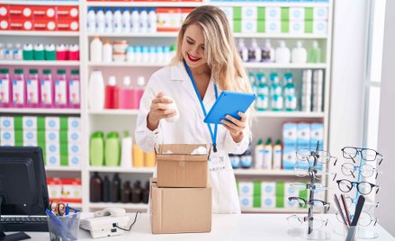 Bezpieczne przesyłki kurierskie z farmaceutykami