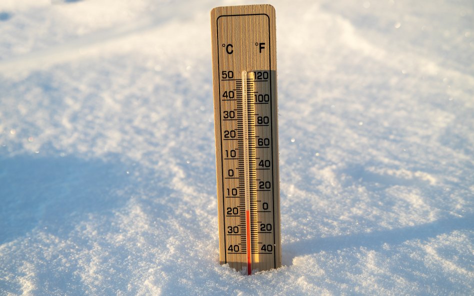 Temperatura odczuwalna w niektórych regionach Polski spadła aż do -30 stopni Celsjusza