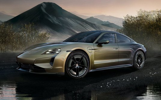 Porsche Taycan Turbo S Celestial Jade