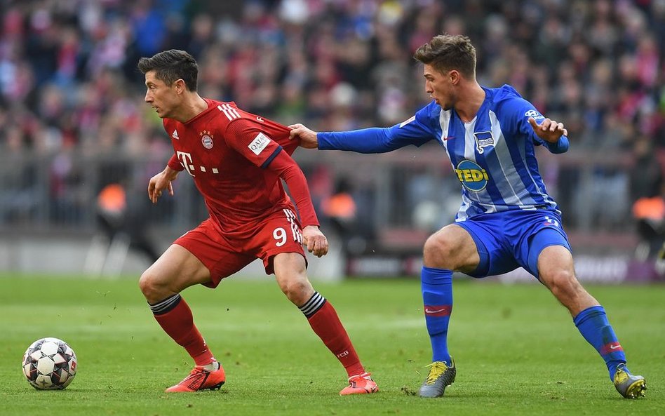 Lewandowski bez podań, ale Bayern wygrywa