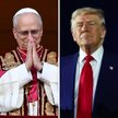 Papież Leon XIV i prezydent USA Donald Trump