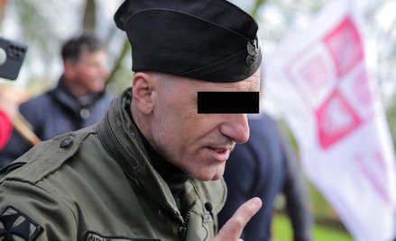 Lider ruchu Rodacy Kamraci Wojciech O. (ps. Jaszczur)