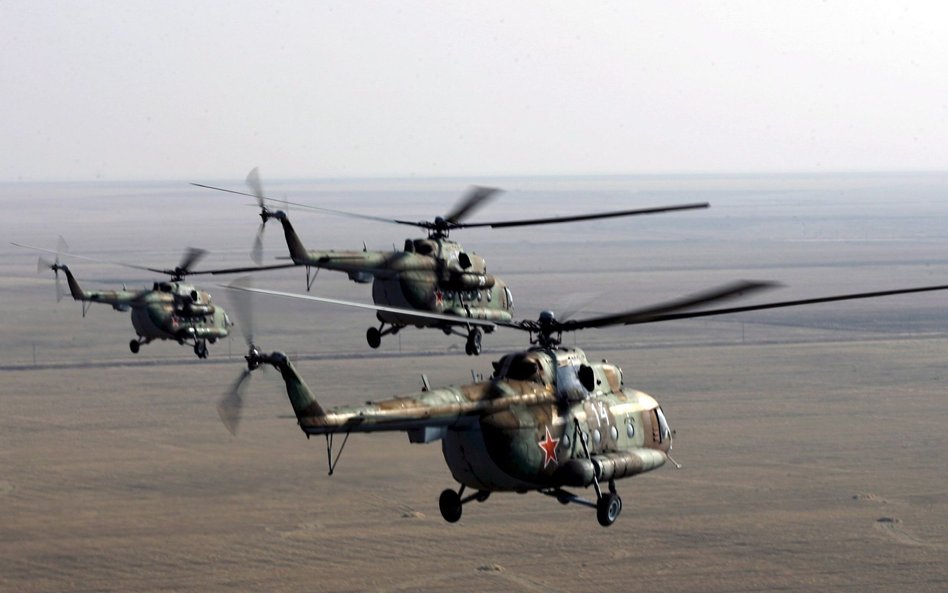 Rosyjskie śmigłowce Mi-17