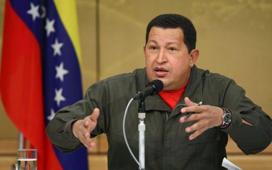 Hugo Chavez, prezydent Wenezueli