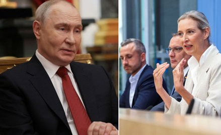 Władimir Putin i Alice Weidel