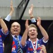 To były piękne dni: rok 1998, Francja mistrzem świata. Od lewej: Laurent Blanc, Jacques Chirac, Didi