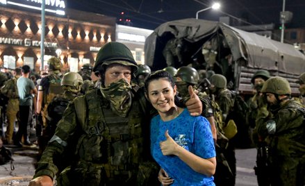 Mieszkańcy Rostowa odnosili się do buntowników z sympatią
