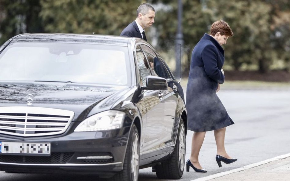 Beata Szydło rezygnuje z ochrony SOP