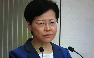 Dramatyczny apel szefowej administracji Hongkongu
