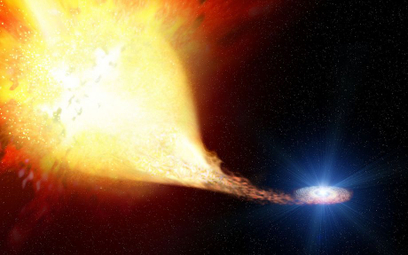 Wybuch supernowej wywołał wymieranie trwające 300 tys. lat?