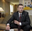 Obecny premier Łotwy Valdis Dombrovskis