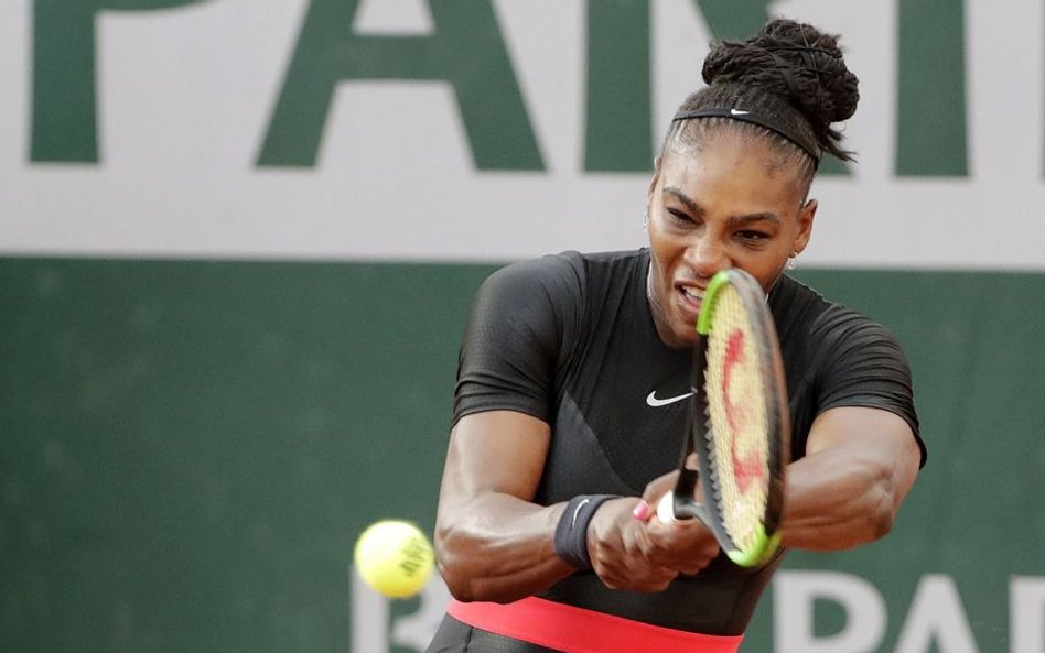 Serena Williams wycofała się z Roland Garros. Miała grać z Szarapową