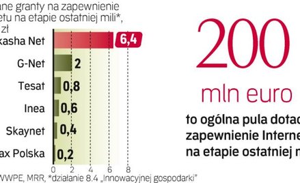 Granty z unii na zapewnienie internetu