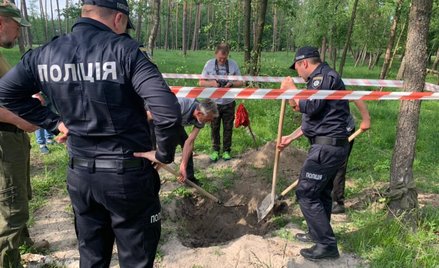 Zabity strzałem w tył głowy. Kijowska policja odnalazła ciało cywila