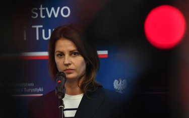 Minister sportu i turystyki Danuta Dmowska-Andrzejuk
