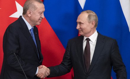 Recep Tayyip Erdogan i Władimir Putin