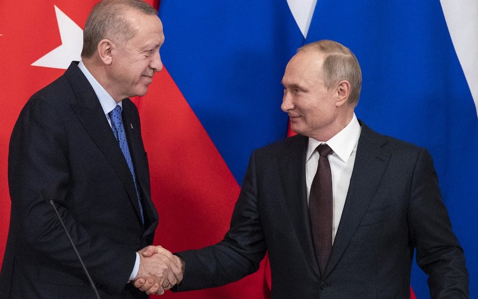 Recep Tayyip Erdogan i Władimir Putin