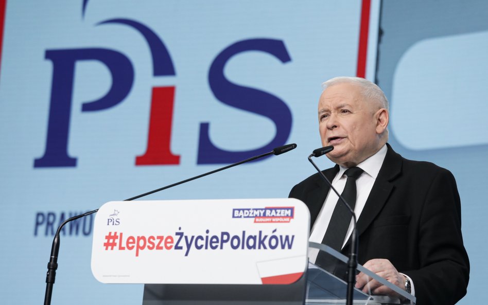 Prezes PiS Jarosław Kaczyński