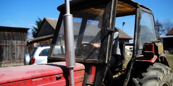 Polish farmer plows through new Gliwice asphalt, causing $100,000 in damage