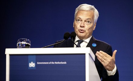 Unijny komisarz ds. sprawiedliwości Didier Reynders
