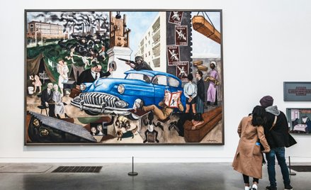 „Atlantic Civilisation”, obraz André Fougerona z 1953 roku w londyńskiej galerii Tate Modern.